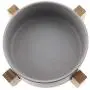 Micro Traders 2Pcs Ceramic Cat Dog Bowl, with Bamboo Elevated Stand for Puppy Kitten Pet Raised Feeder Gift Dishwasher-Safe Grey Micro Traders 2Pcs Ceramic Cat Dog Bowl, with Bamboo Elevated Stand for Puppy Kitten Pet Raised Feeder Gift Dishwasher-Safe Grey