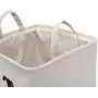 Geyecete Linen Storage Basket Bin Chest Organizer - Perfect for Organizing Dog Apparel & Accessories Storage, Dog Shirts, Dog Coats, Dog Toys, Dog Clothing, Dog Dresses, Gift Baskets-White Geyecete Linen Storage Basket Bin Chest Organizer - Perfect for Organizing Dog Apparel & Accessories Storage, Dog Shirts, Dog Coats, Dog Toys, Dog Clothing, Dog Dresses, Gift Baskets-White