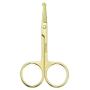 Yutoner 3.5 Inch Silent Pet Grooming Tiny Safety Scissors for Cats & Dogs - Quiet Alternative to Electric Clippers for Sensitive Pets