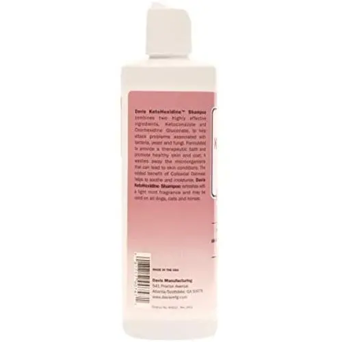 Davis KetoHexidine Shampoo Pets, 12 oz Davis KetoHexidine Shampoo Pets, 12 oz