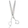 ShearsDirect 24 Tooth Left Handed Chunker Shear with an Ergonomic Off Set Handle Design, 8-Inch ShearsDirect 24 Tooth Left Handed Chunker Shear with an Ergonomic Off Set Handle Design, 8-Inch