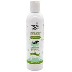 Pet So Soft Hair Softening Tea Tree Essential Oil Dog Shampoo - for Dogs Bath to Keep Your Puppy Hair Strong Healthy and Soft - Smells Great!