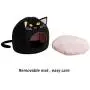 Hollypet Cozy Pet Bed Warm Cave Nest Sleeping Bed Kitty Shape Puppy House for Cats and Small Dogs, 17 x 17 inches Hollypet Cozy Pet Bed Warm Cave Nest Sleeping Bed Kitty Shape Puppy House for Cats and Small Dogs, 17 x 17 inches