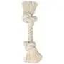 Flossy Chews 100-Percent Cotton White Rope Bone, Medium, 12-Inch Flossy Chews 100-Percent Cotton White Rope Bone, Medium, 12-Inch