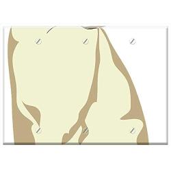 Triple Blank Wall Plate Cover - Siamese Cat Siamese Cat Kitty Kitten Pet Feline