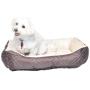 HappyCare Textiles Diamond Quilted Reversible Bed/Cuddler