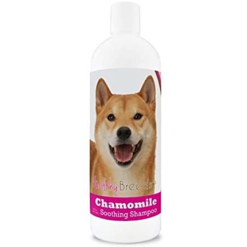 Healthy Breeds Chamomile Dog Shampoo & Conditioner with Oatmeal & Aloe for Shiba Inu - OVER 200 BREEDS - 8 oz - Gentle for Dry Itchy Skin - Safe with Flea and Tick Topicals