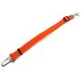 Pet Pet Dog Cat Car Seat Belt Adjustable Harness Seatbelt Lead Leash for Small Medium Dogs Travel Clip Safety Dog Leash 12 Color (Color : Orange)