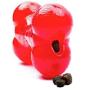 Ethical Pets SPOT Play Strong Medium Bone 5.5” | Dog Toys For Aggressive Chewers | Indestructible Dog Toys | Bone | Chew Toys For Aggressive Dogs | Interactive Dog Toy | Dog Chew Toys For Aggressive Chewers, Red (54004)