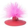 elegantstunning Electric Cat Catching Mouse Magnetic Suspension Technique Turntable Puzzle Toy for Pet Pink