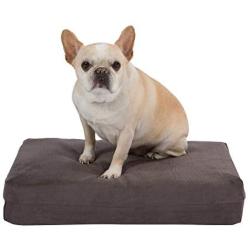 Pet Support Systems Orthopedic Gel Memory Foam Dog Beds - Eco Friendly, Hypoallergenic and Made in The USA, Supreme Luxury Comfort and Care for Dogs with Removable and Washable Cover