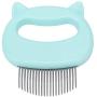 MOMSIV Cat Comb Massager Pet Hair Removal Massaging Shell Comb Massage Tool for Removing Matted Fur, Knots and Tangles