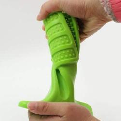 JJMax Dog Self Toothbrush Chew Toy Natural Rubber S M L
