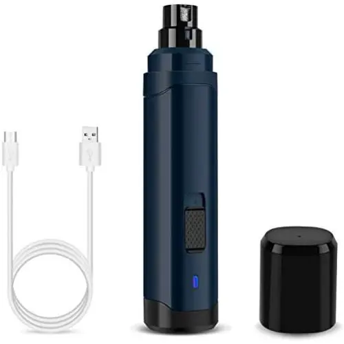 Casfuy Dog Nail Grinder Upgraded - Professional 2-Speed Electric Rechargeable Pet Nail Trimmer Painless Paws Grooming & Smoothing for Small Medium Large Dogs & Cats Casfuy Dog Nail Grinder Upgraded - Professional 2-Speed Electric Rechargeable Pet Nail Trimmer Painless Paws Grooming & Smoothing for Small Medium Large Dogs & Cats