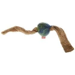 One Pet Planet Wooly Fun Tussle Ball