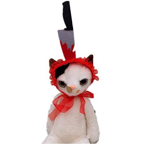 LOVEIT Halloween Fun pet Headdress Dog hat Scary Toy cat Scary Decoration