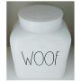Rae Dunn Artisan Collection by Magenta Large Woof Canister Treats Jar