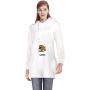 Cute Yorkshire Terrier Eating Colorful Dog Snacks on Christmas,Womens Sweatshirt Casual Long Sleeve Pullover Hoodie Dress S