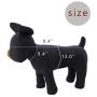 pawstrip Dog Mannequin for Display and Sewing Standing Soft Canvas Cotton Dog Model Standing Position Pet Dog Toys Back Length 9.4inch