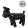 pawstrip Dog Mannequin for Display and Sewing Standing Soft Canvas Cotton Dog Model Standing Position Pet Dog Toys Back Length 9.4inch pawstrip Dog Mannequin for Display and Sewing Standing Soft Canvas Cotton Dog Model Standing Position Pet Dog Toys Back Length 9.4inch