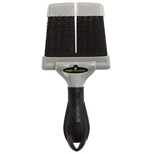 FURminator Firm Grooming Slicker Brush, Dog, Large