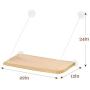 Cat Window Perch, Cat Window Seat Bed Hammock Space Saving Design 360° Sunbath Holds Up to 50lbs for Any Cat Size