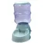 Blusea Automatic Pet Water Food Dispenser, 3.8L Large Capacity Self-Dispensing Gravity Pet Feeder Waterer Cat Dog Feeding Bowl Drinking Water/Automatic Feeding Pet Supplies (1, Green) Blusea Automatic Pet Water Food Dispenser, 3.8L Large Capacity Self-Dispensing Gravity Pet Feeder Waterer Cat Dog Feeding Bowl Drinking Water/Automatic Feeding Pet Supplies (1, Green)