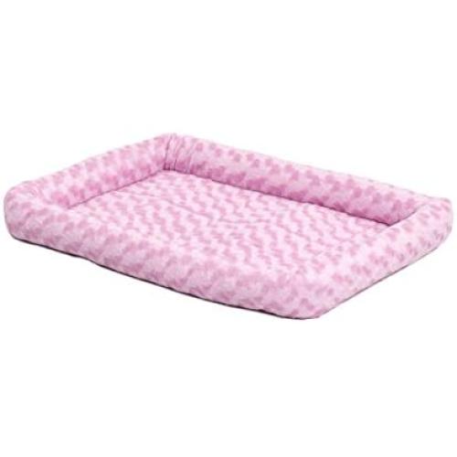 MidWest Bolster Pet Bed | Dog Beds Ideal for Metal Dog Crates | Machine Wash & Dry