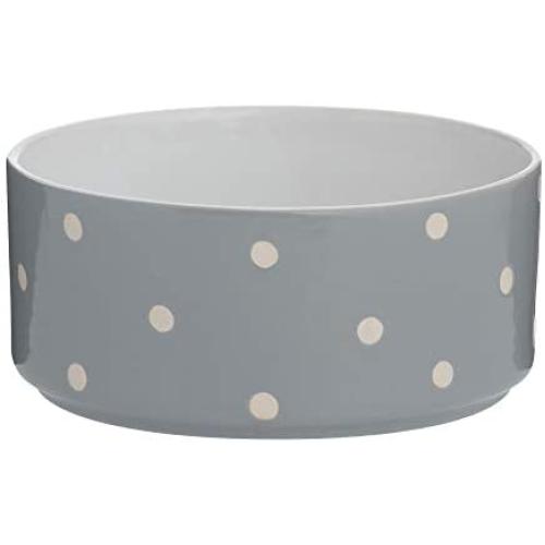 Mason Cash Mason Cash Polka Dot Dog Bowl Red 18cm