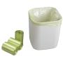 Teyyvn Dog Waste Bags with Dispenser, 1400 Counts Unscented Poop Bags (Green)
