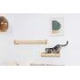 MYZOO Cylinder (Replacement), Cat Scratcher, Scratching Post, Wall-Mounted Cat Shelf, Floating Cat Shelves, Non-Slip Floor Standing, Made of Nature Sisal Rope, No Messy Shavings