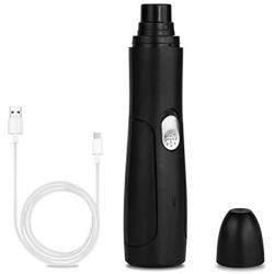 DSS Dog Nail Grinder - Upgraded Electric Pet Nail Trimmer Powerful Painless Paws Grooming & Smoothing for Small Medium Large Dogs & Cats