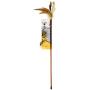OurPets Play-N-Squeak Tiger Teaser Play Wand Cat Toy