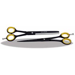 Dog Grooming Scissors, and Thinning Set of 2 Hair Cutting Scissors by NATHAN’S Arete