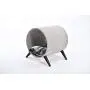 Cat Craft 4308601 Tunnel Bed, Grey and Brown Wooden Legs Cat Furniture, 15 Inch Cat Craft 4308601 Tunnel Bed, Grey and Brown Wooden Legs Cat Furniture, 15 Inch
