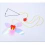 ISMARTEN Pet Cat Dragonfly Toy, A-Door-Able Dragonfly Cat Toys Teaser and Exerciser for Cat and Kitten Hanging from Door, Window, Sear, Cat Cage