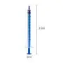 12 Pack - 1ml Plastic Syringe with Measurement, No Needle Suitable for Refilling and Measuring Liquids, Feeding Pets, Oil or Glue Applicator 12 Pack - 1ml Plastic Syringe with Measurement, No Needle Suitable for Refilling and Measuring Liquids, Feeding Pets, Oil or Glue Applicator