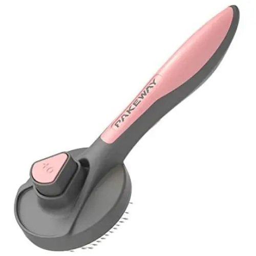 Hair Brush Self Cleaning Cat Dog -Shedding and Grooming-Knot and Tangle Comb-Massage Round Beads Protect The Pet Skin Hair Brush Self Cleaning Cat Dog -Shedding and Grooming-Knot and Tangle Comb-Massage Round Beads Protect The Pet Skin