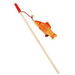 Pet Cat Toy Teaser Multi Color Bird Feather Goods for Cats Cat Catcher Teaser Stick Toys Cat Supplies