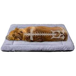 PETCIOSO Super Soft Dog & Cat Crate Bed -Fluffy Pet Bed All Season-Machine Wash & Dryer Friendly-Anti-Slip Pet Beds（NOT for Chewer）