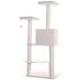 Armarkat B5701 57-Inch Cat Tree, Ivory