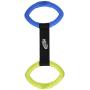 Nerf Dog 13in 2-Ring Strap Tug - Blue/Green