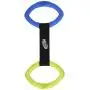 Nerf Dog 13in 2-Ring Strap Tug - Blue/Green Nerf Dog 13in 2-Ring Strap Tug - Blue/Green