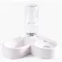 Zaytween Double Dog Cat Bowls Water Dispenser and Food Bowl Set Automatic Water Dispenser Bottle Pet Feeder for Cat and Small Medium Dog Zaytween Double Dog Cat Bowls Water Dispenser and Food Bowl Set Automatic Water Dispenser Bottle Pet Feeder for Cat and Small Medium Dog