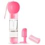 Rolife Portable Dog Water Bottle，3 in 1 Pet Travel Bottle with Food Container, Shovel, and Trash Bag Holder