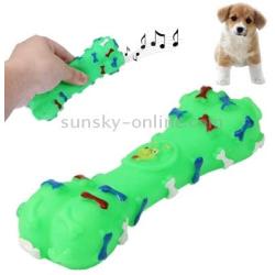 nobrand Pet Whistle Bone Shape Plastic Pet Toys with Whistle for Dogs/Cats, Random Color Delivery