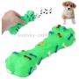Ychaoya Bone Shape Plastic Pet Toys with Whistle for Dogs/Cats, Random Color Delivery