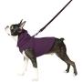 Gooby Dog Hoodie Fleece Vest - Pull Over Dog Jacket with Leash Ring - Winter Small Dog Sweater - Warm Dog Clothes for Small Dogs Girl or Boy Dog Vest for Indoor and Outdoor Use