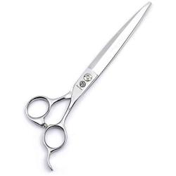 Professional 7.0/7.5/8.0 inch Pet Grooming Hair Cutting Scissor Dog Hair Chunker Thinning Shear - Japan 440C Stainless Steel Perfect for Pet Groomer (D-Cutting-7.0)