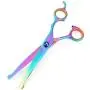 Mogoko Cat Dog Curved Scissors with Safe Round Tip, Stainless Steel Pet Grooming Shears Mogoko Cat Dog Curved Scissors with Safe Round Tip, Stainless Steel Pet Grooming Shears